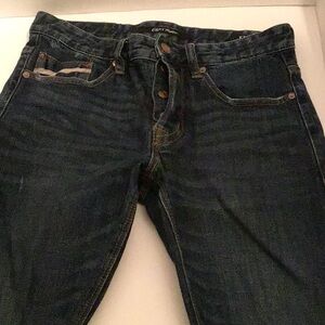 Men's Skinny Jeans - Dark Blue